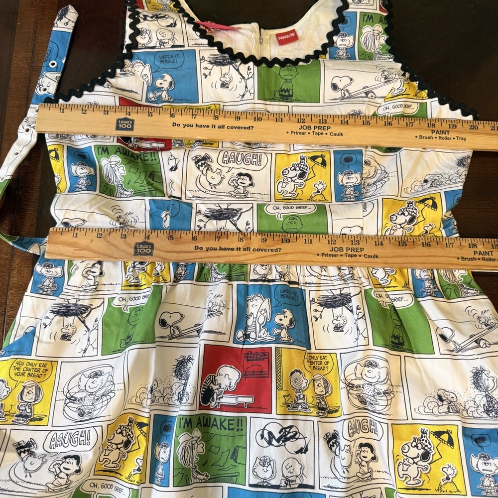 Loungefly Stitch Shoppe The Peanuts Comic Panel Olivia Tank Dress Size XL - Picture 10 of 10